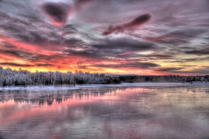 winter in finnland